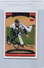 2006 Topps #316 Craig Breslow Padres Signed Auto *H311