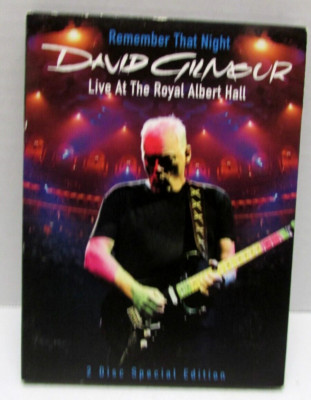 DAVID GILMOUR - REMEMBER THAT NIGHT/LIVE AT THE ROYAL ALBERT HALL