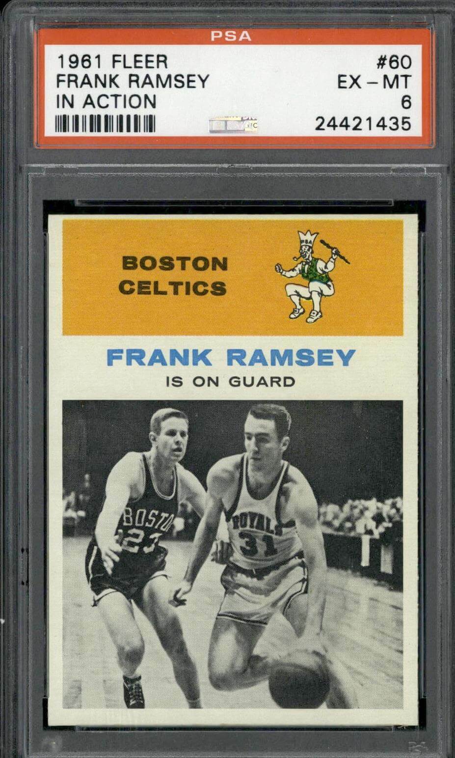 1961 Fleer #60 Frank Ramsey - PSA 6