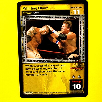 2006 WWE Raw Deal CCG Whirling Elbow 14 Batista JBL