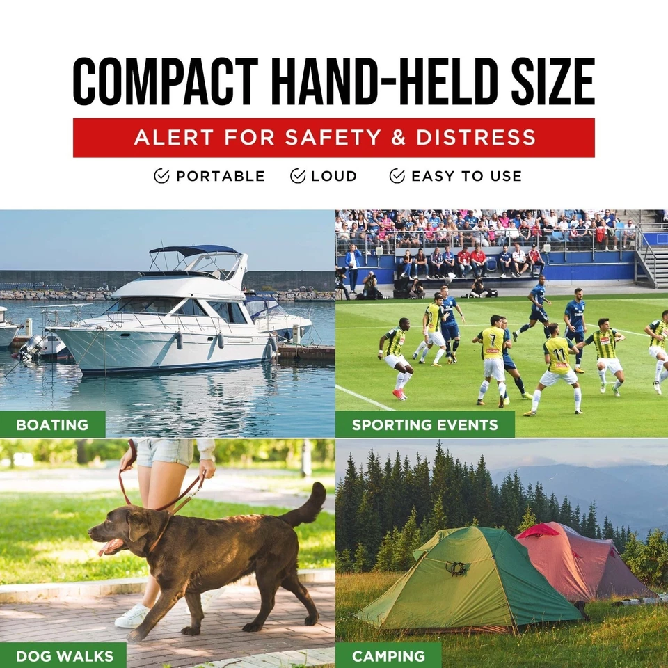 Air Horn 1.4 oz | 1-mile away safety and Outdoor Alarm 2 Pack - Image 2 of 4