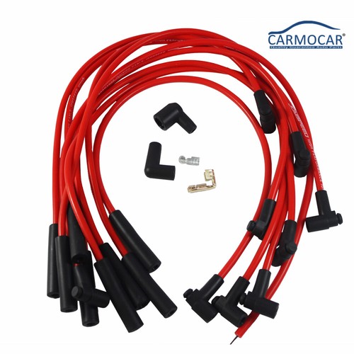 BBC Big Block Chevy 454 Spark Plug Wires Red 9875M HEI STR Over Valve