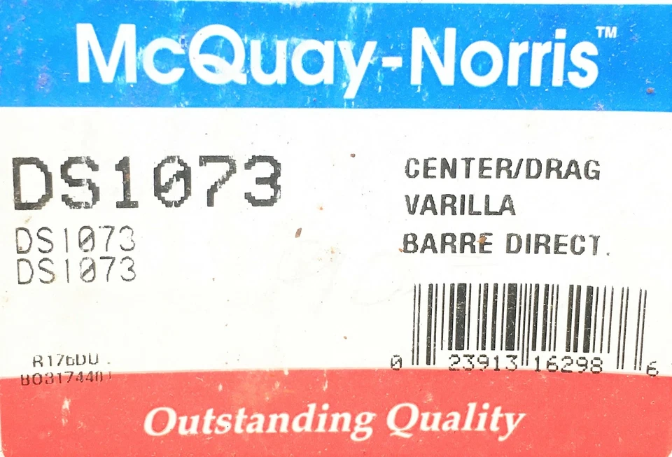 Enlace de arrastre de dirección McQuay-Norris DS1073 NOS Foto 3 de 3