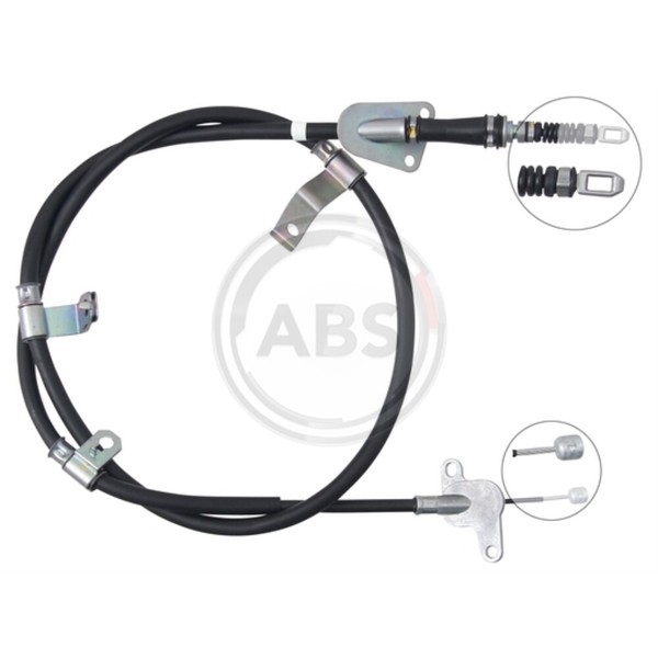 A.B.S. Handbremsseil Bremsseil Links Passend FüR KIA Optima Hyundai Sonata VI-image