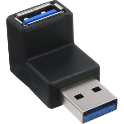Adattatore USB 3.0 A Maschio / A Femmina, Angolo - Foto 13