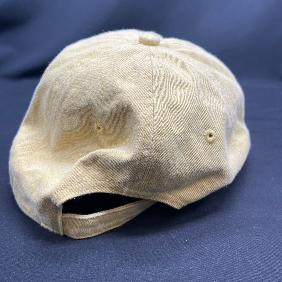 Splashway Wet Your Pants Sun Faded Yellow Embroidered Logo Strap Back