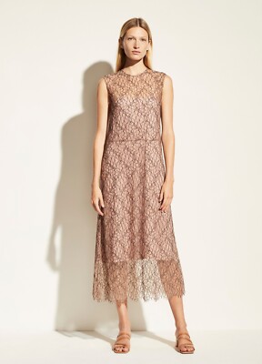 calvin klein blue lace dress Bebe Blue Maxi Dress with Lace Detail – Moscow main image 0