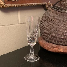 Waterford Crystal Rosslare 7 7/8" Fluted Champagne Glass Gothic Mark Ireland