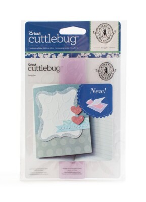 Kirstie Allsopp A2 Embossing Folder - Cricut Cuttlebug - Swiggles & Border