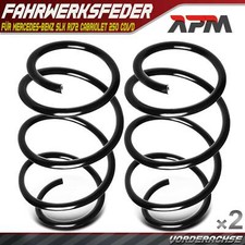 2x Federn Fahrwerksfeder Vorne für Mercedes-Benz SLK R172 Cabriolet 250 CDI/d 2x Federn Fahrwerksfeder Vorne für Mercedes-Benz SLK R172 Cabriolet 250 CDI/d