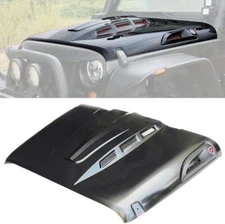 The Avenger Style Replacement Hood For 2007-2018 Jeep Wrangler JK JKU Rubicon