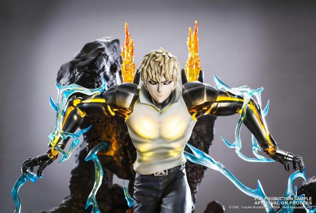 Tsume Art One Punch Man Genos HQS Statue 1/6 Scale Figure US