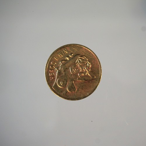 Vintage Heads or Tails Risque Flip Coin Adult Token Nude Woman 25mm eBay