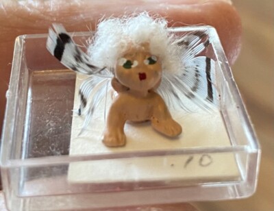 Dollhouse Miniature Tiny Mature Fairy #2 Perfect For Garden Decorations. 1:12
