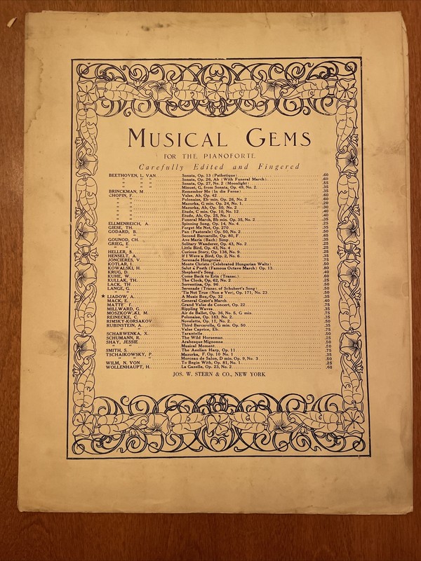 Musical Gems for the Pianoforte