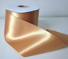 QUALITY SATIN SASH RIBBON-4 Inch/100MM EXTRA WIDE- 19 COLOURS-FAST DISPATCH