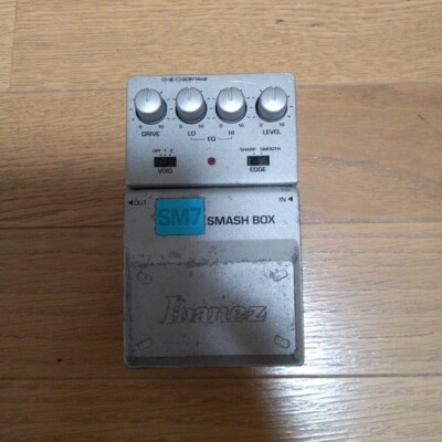 Ibanez SM7 Smash Box Distortion Guitar Effect Pedal Good