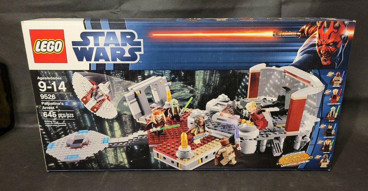 LEGO 9526 STAR WARS PALPATINE'S ARREST New in Factory Sealed Box