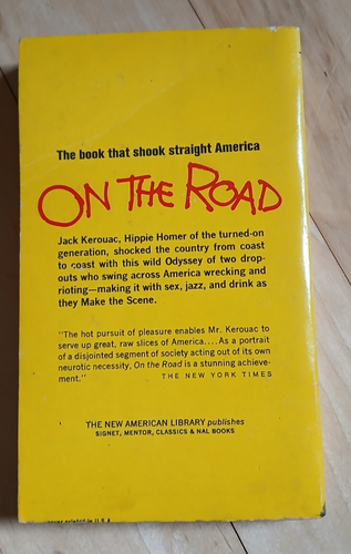 ON THE ROAD by Jack Kerouac 1957 Signet 13th Printing Vintage Paperback - Picture 3 of 9