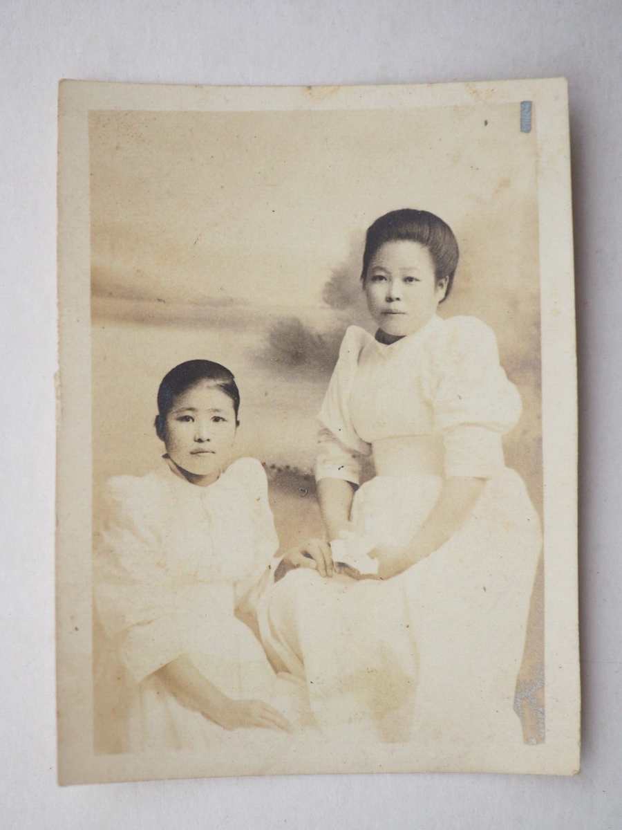 Antigue photo 1900s-20s, Japanese ladies, Ey8643 | eBay