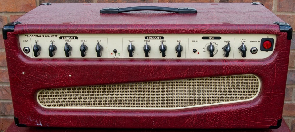 EPIPHONE TRIGGERMAN 100H DSP 100 WATT TRIGGER CAB HALF STACK GUITAR AMPLIFIER - Image 3 of 4