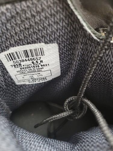 Stivali militari uomo Navy Flight Deck punta acciaio Gore-Tex mix taglia 6 R e 5,5 XW - Foto 10 di 11