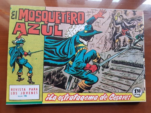 EL MOSQUETERO AZUL. EDICION FACSIMIL COMPLETA. PERFECTO ESTADO - Imagen 16 de 24