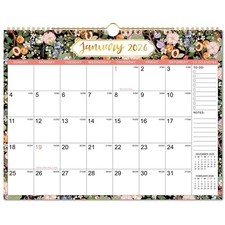 2026 Calendar - 2026 Wall Calendar, Jan. 2026 - Dec. 2026, 14.8 x 11.4, 12