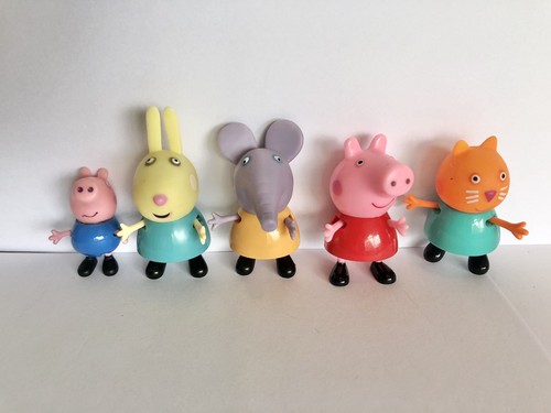 Figurine Emily Elephant (Peppa Pig) - 5,5 Cm - Comansi - Neuf Sous Blister