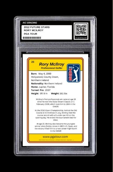 2012 Rory McIlroy PGA Tour Future Stars PGA Rookie Card #23 Graded 10 view 5