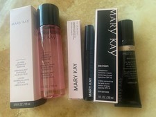 MARY KAY OIL FREE EYE MAKE UP REMOVER, ULTIMATE MASCARA CC CREAM LIGHT TO MED
