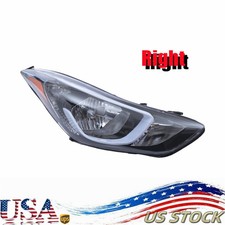 For Hyundai Elantra 2014 2015 Right Passenger Side Headlight Headlamp RH