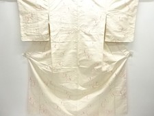 7679504: JAPANESE KIMONO / TSUMUGI / WOVEN BUTTERFLY
