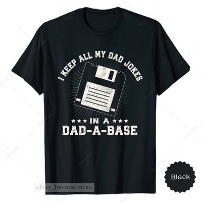 Funny Programmer Dad Shirt Dad Jokes Database Nerdy Father IT Geek Birthday Gift