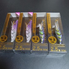 Squid Mania Wild 2.5, 2.5 inch, Purple Parfait, Giragira Purple, 2 each, set of
