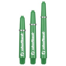 Shot Lock Dart Shafts - Green - In Between
