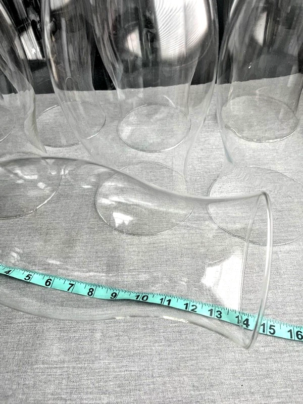 殖民地威廉斯堡风格飓风阴影烟囱球 14 英寸 x 5 英寸 ~ 2 件套 — 第 3/4 张图片