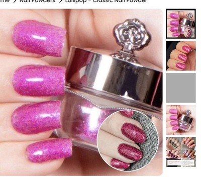 Sistaco Classic Red Nail Dip Powder Lollipop MPN Red Effect Professional Quality