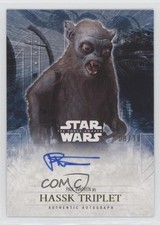 2016 Star Wars: The Force Awakens Series 2 Gold 9/10 Paul Warren as Auto 2k3