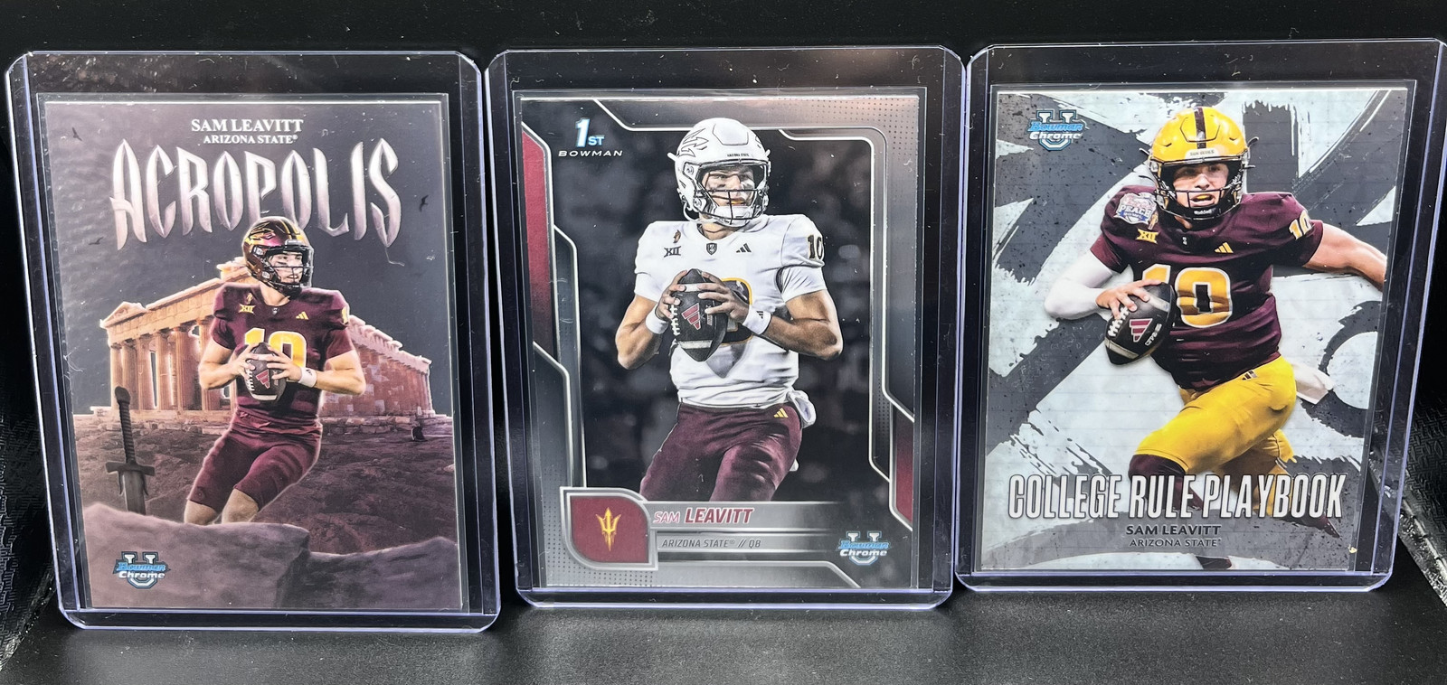 Sam Leavitt Bowman Univeristy Chrome 2025 Lot