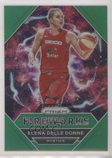 2021 Panini Prizm WNBA Fireworks Green Prizm Elena Delle Donne #20 0q0
