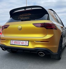 VW Golf 8 GTI Clubsport Mittelschalldämper Vorschalldämpfer MSD Attrappe Halle61