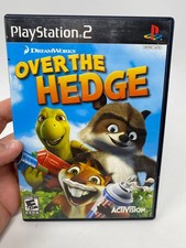 TESTED PlayStation 2 PS2 Game OVER THE HEDGE with Manual Complete Black Label