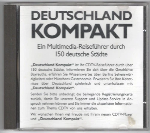Commodore CDTV Deutschland Kompakt Cd-Rom