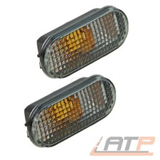 2x BLINKER KOTFLÜGEL RAUCHGRAU SMOKE FÜR VW CADDY 2 9K GOLF 3 1H PASSAT 35i POLO