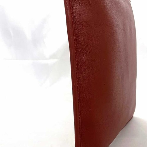 LOEWE Anagram Shoulder Bag Red Leather Used Women's From Japan - Afbeelding 5 van 10