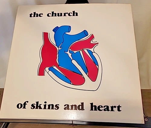 The Church "Of Skins And Heart" 1981 US First Press Debut Alternative Rock LP