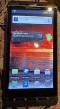 Teléfono inteligente Motorola MOTO Milestone X MB809 8 GB (Verizon) gris buen usado RARO