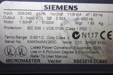 Фото лота 6SE3215-2CB40 от продавца №35646