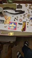Large Vintage Collection Of Boy Scouts Of A America Memorobilia,70 Pieces